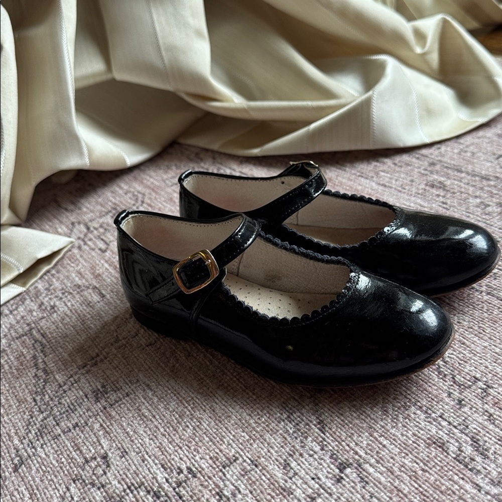 Classic Black Patent Leather Mary Jane from Spain